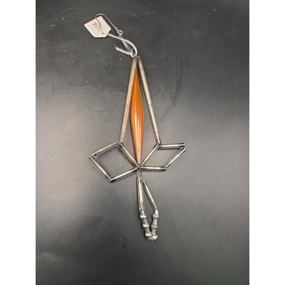 Vintage USSR Ornament Rocket Shaped